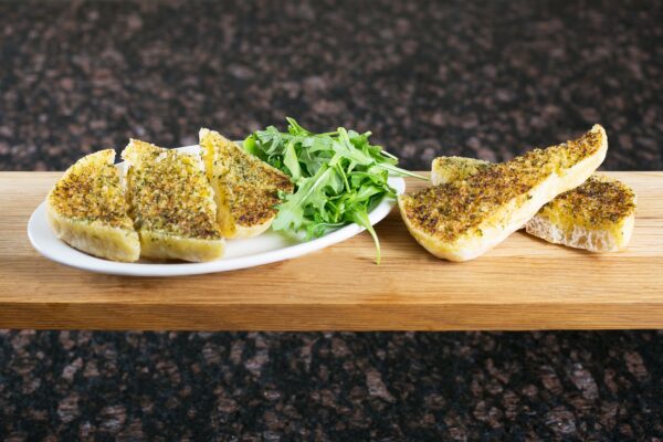 Garlic Slice (Topped with fresh garlic butter.) X10