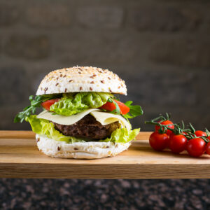 Mixed Seed Burger Bun X30