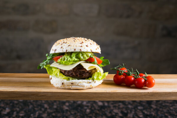 Mixed Seed Burger Bun X30