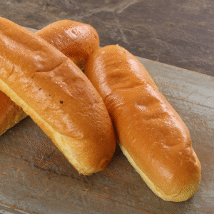 Brioche Finger Roll – 7" Sweet Hot Dog Bun X25
